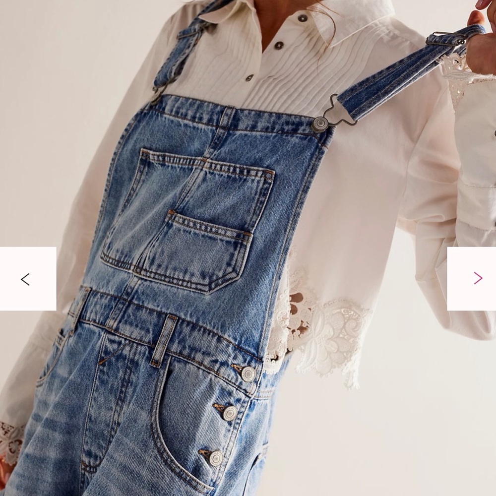 We The Free Ziggy Denim Shortalls